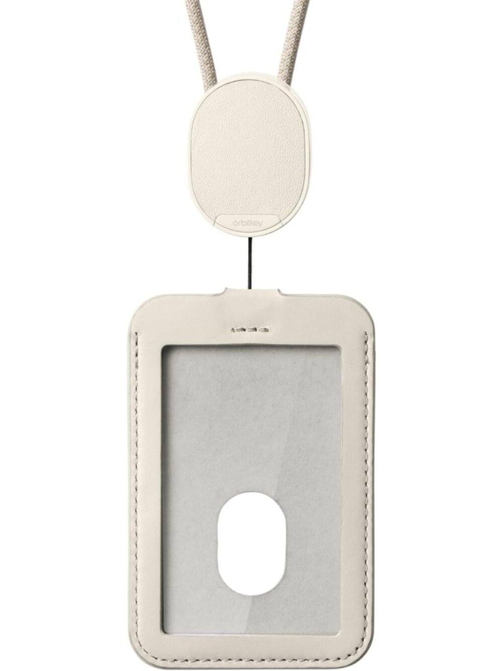 Premium Leather ID Card Holder with Lanyard - Stylish Badge Holder for Events